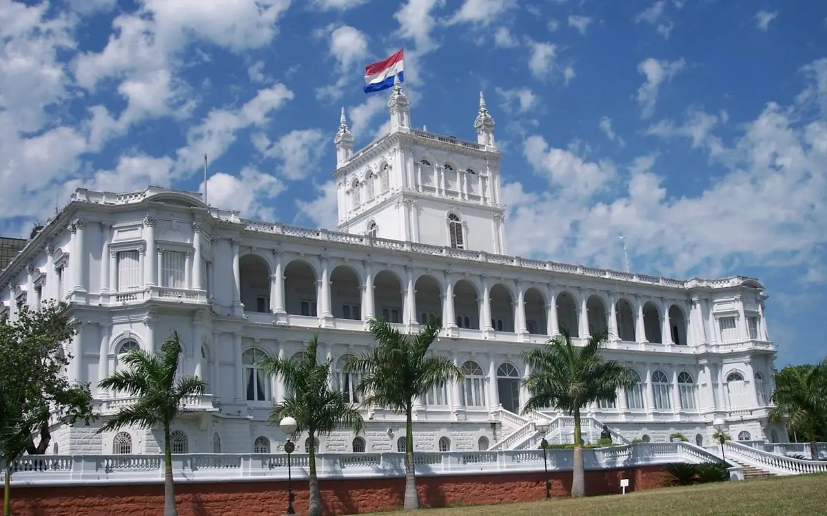 Palacio de los López ad Asunción — sede del governo del Paraguay, simbolo istituzionale della nazione
